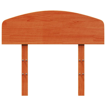 vidaXL Kopfteil Wachsbraun 100 cm Massivholz Kiefer