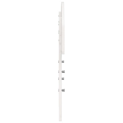 vidaXL Kopfteil Weiß 75 cm Massivholz Kiefer
