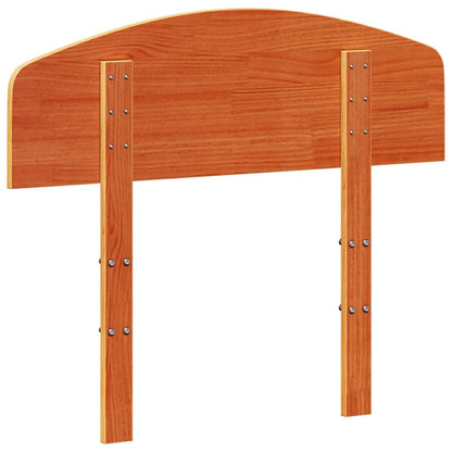 vidaXL Kopfteil Wachsbraun 75 cm Massivholz Kiefer
