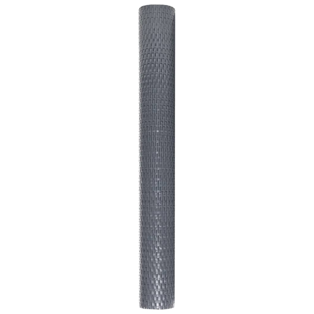 vidaXL Brise-vue de balcon anthracite 300x90 cm en polyrotin