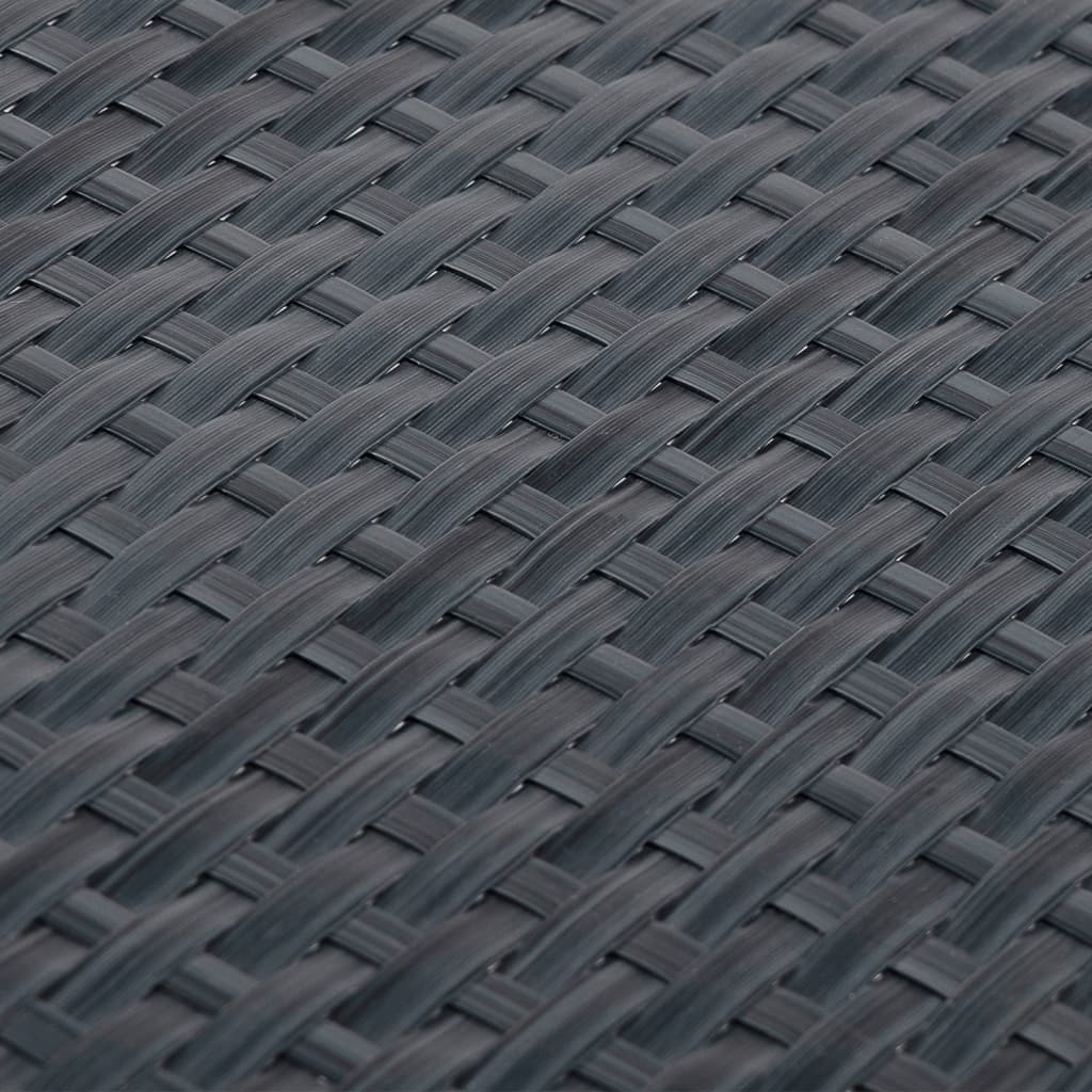 vidaXL Brise-vue de balcon anthracite 500x80 cm en polyrotin