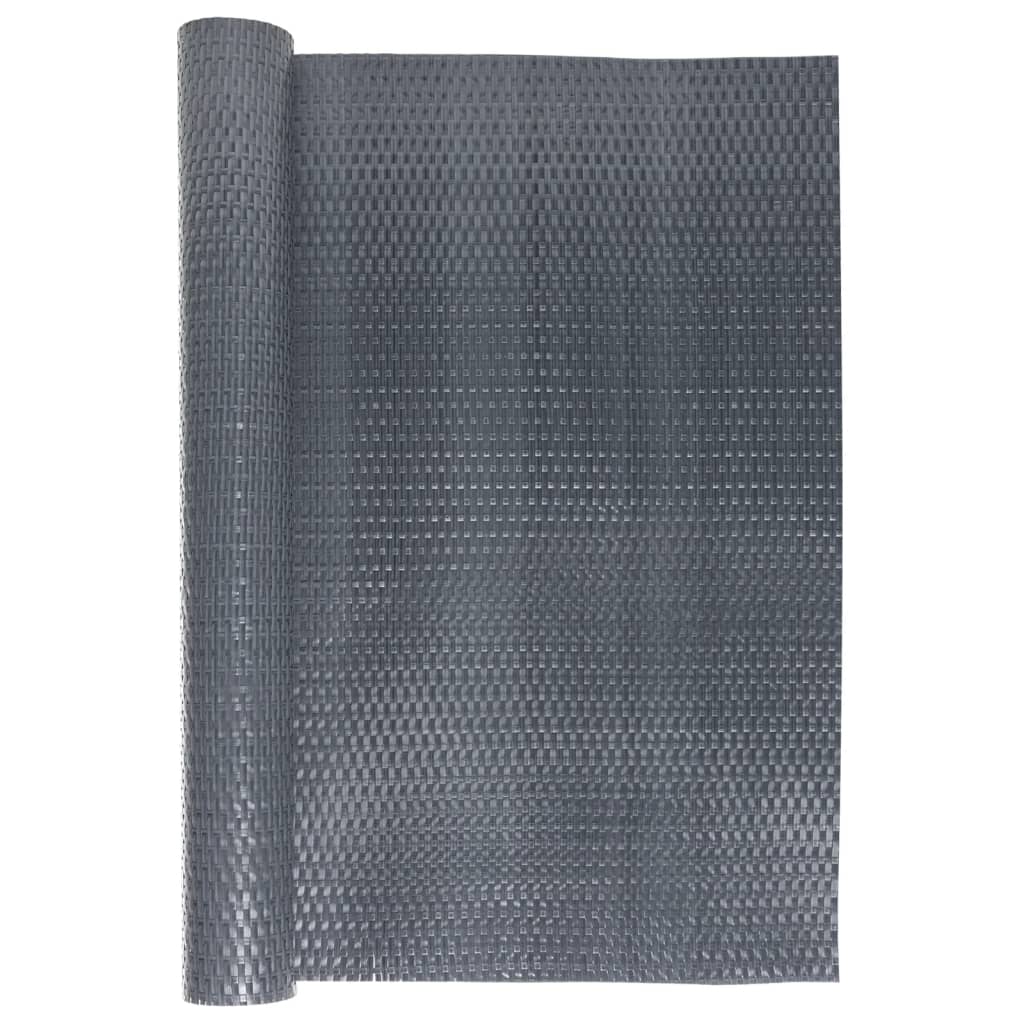 vidaXL Brise-vue de balcon anthracite 500x90 cm en polyrotin