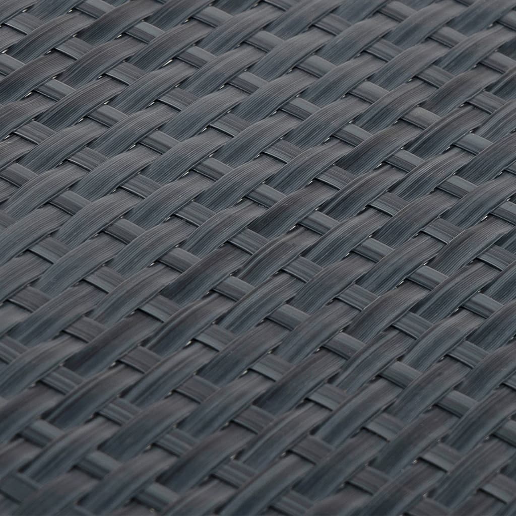 vidaXL Brise-vue de balcon anthracite 500x90 cm en polyrotin