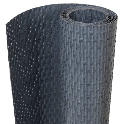 vidaXL Brise-vue de balcon anthracite 1000x90 cm en résine tressée