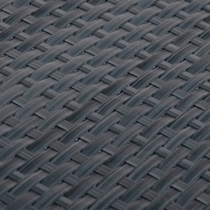 vidaXL Brise-vue de balcon anthracite 1000x90 cm en résine tressée