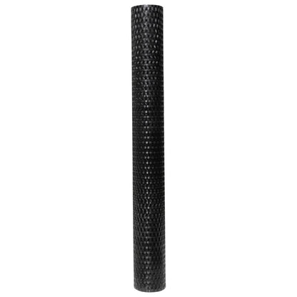 vidaXL Balkon-Sichtschutz Schwarz 500x80 cm Poly Rattan