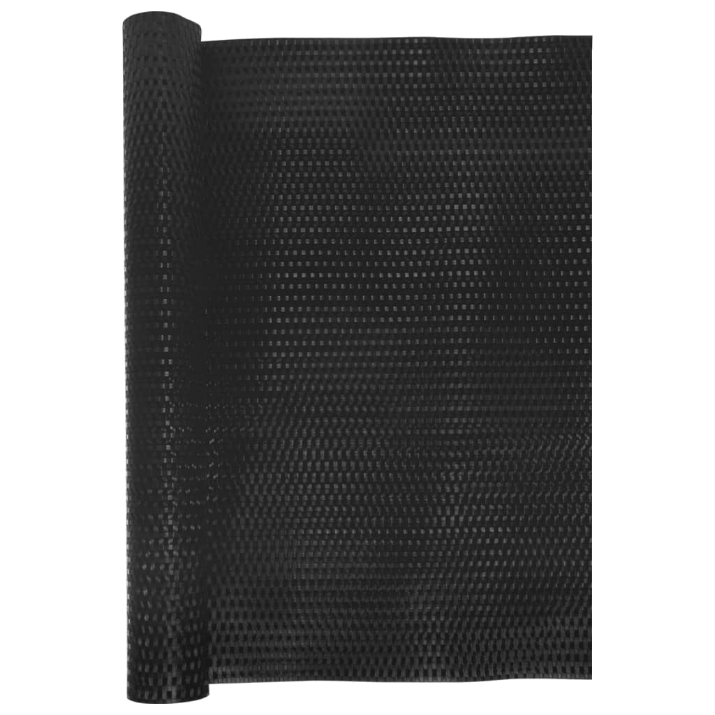 vidaXL Brise-vue de balcon noir 1000x80 cm en polyrotin