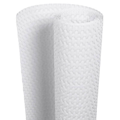 vidaXL Balkon-Sichtschutze 5 Stk. Weiß 255x19 cm Poly Rattan