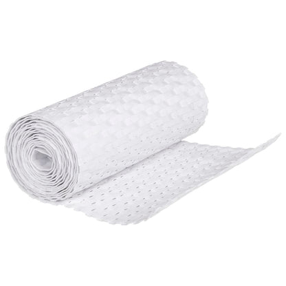 vidaXL Balkon-Sichtschutze 5 Stk. Weiß 255x19 cm Poly Rattan