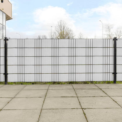 vidaXL Balkon-Sichtschutze 5 Stk. Weiß 255x19 cm Poly Rattan