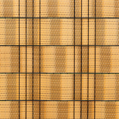 vidaXL Brise-vues de balcon 10 pcs Marron clair 255x19 cm Poly rotin
