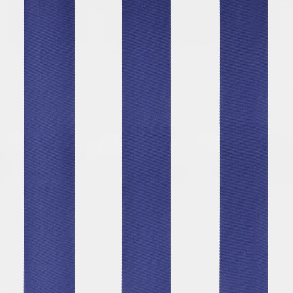 vidaXL Freistehende Markise Blau und Weiß 300x300 cm Stoff und Stahl