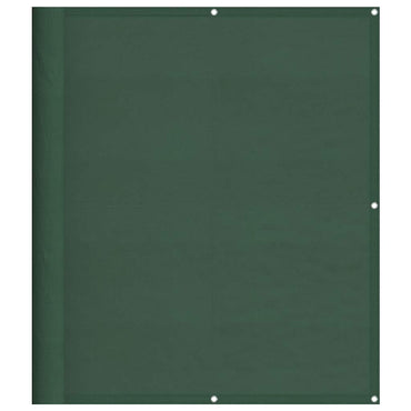 vidaXL Balkon-Sichtschutz Dunkelgrün 120x800 cm 100 % Polyester-Oxford