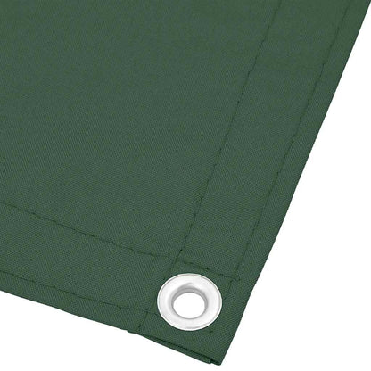 vidaXL Brise-vue de balcon vert foncé 120x1000cm 100 % polyester Oxford