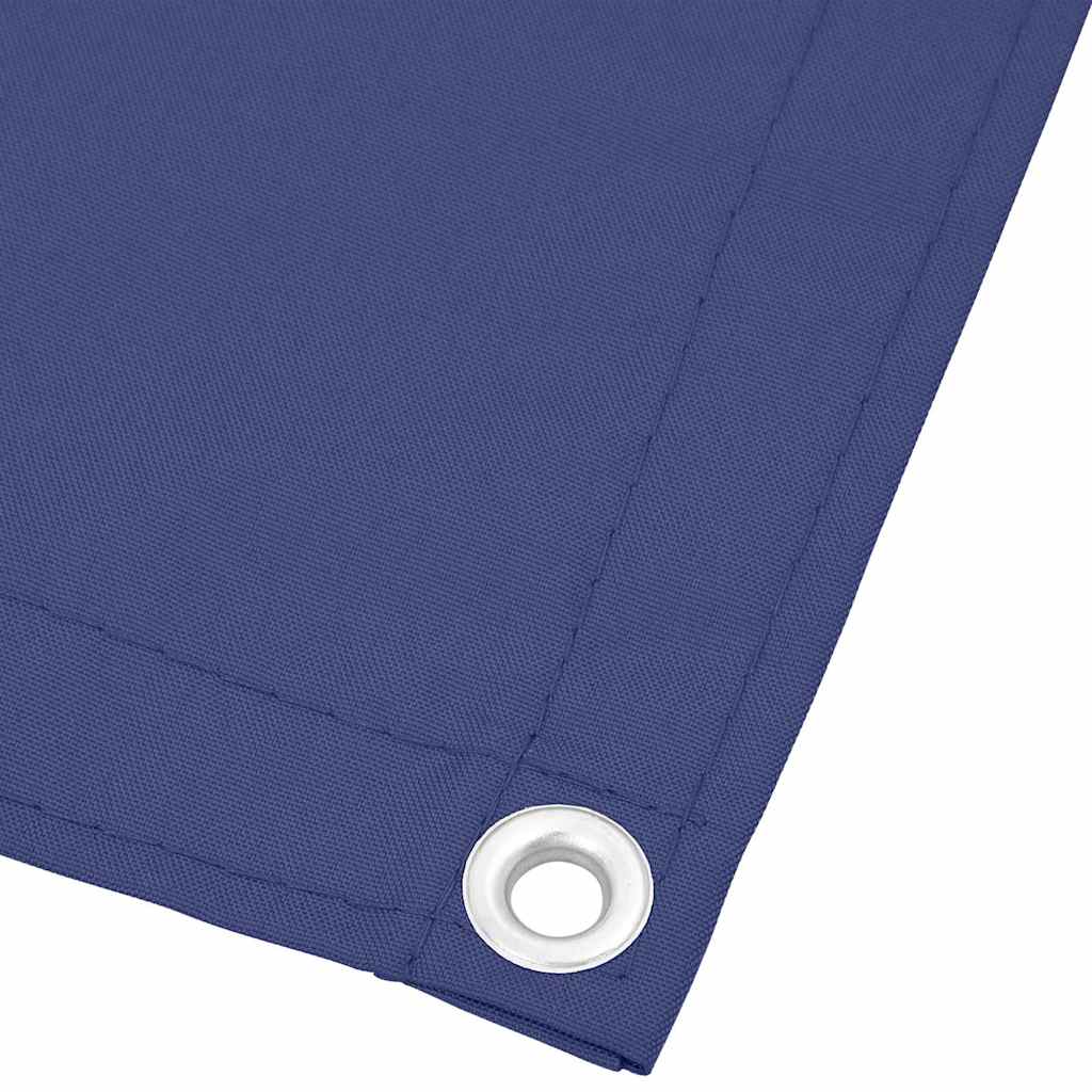 vidaXL Balkon-Sichtschutz Blau 75x700 cm 100 % Polyester-Oxford