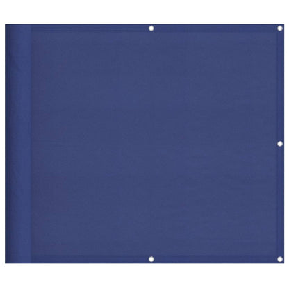 vidaXL Balkon-Sichtschutz Blau 90x1000 cm 100 % Polyester-Oxford