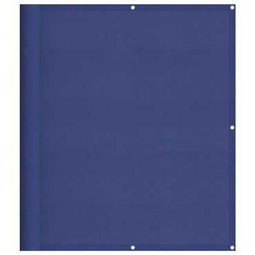 vidaXL Balkon-Sichtschutz Blau 120x700 cm 100 % Polyester-Oxford