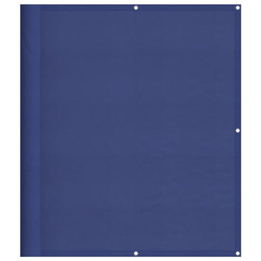 vidaXL Balkon-Sichtschutz Blau 120x800 cm 100 % Polyester-Oxford
