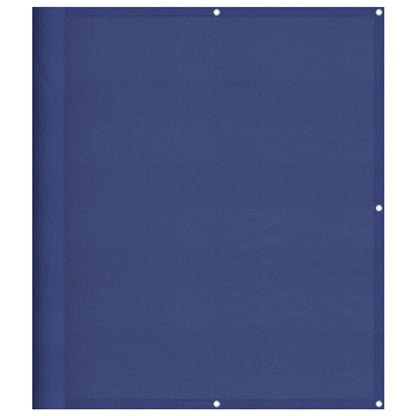 vidaXL Balkon-Sichtschutz Blau 120x800 cm 100 % Polyester-Oxford