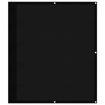 vidaXL Balkon-Sichtschutz Schwarz 120x1000 cm 100 % Polyester-Oxford