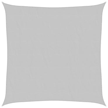 vidaXL Sonnensegel Hellgrau 2,5x2,5 m 100% Polyester Oxford