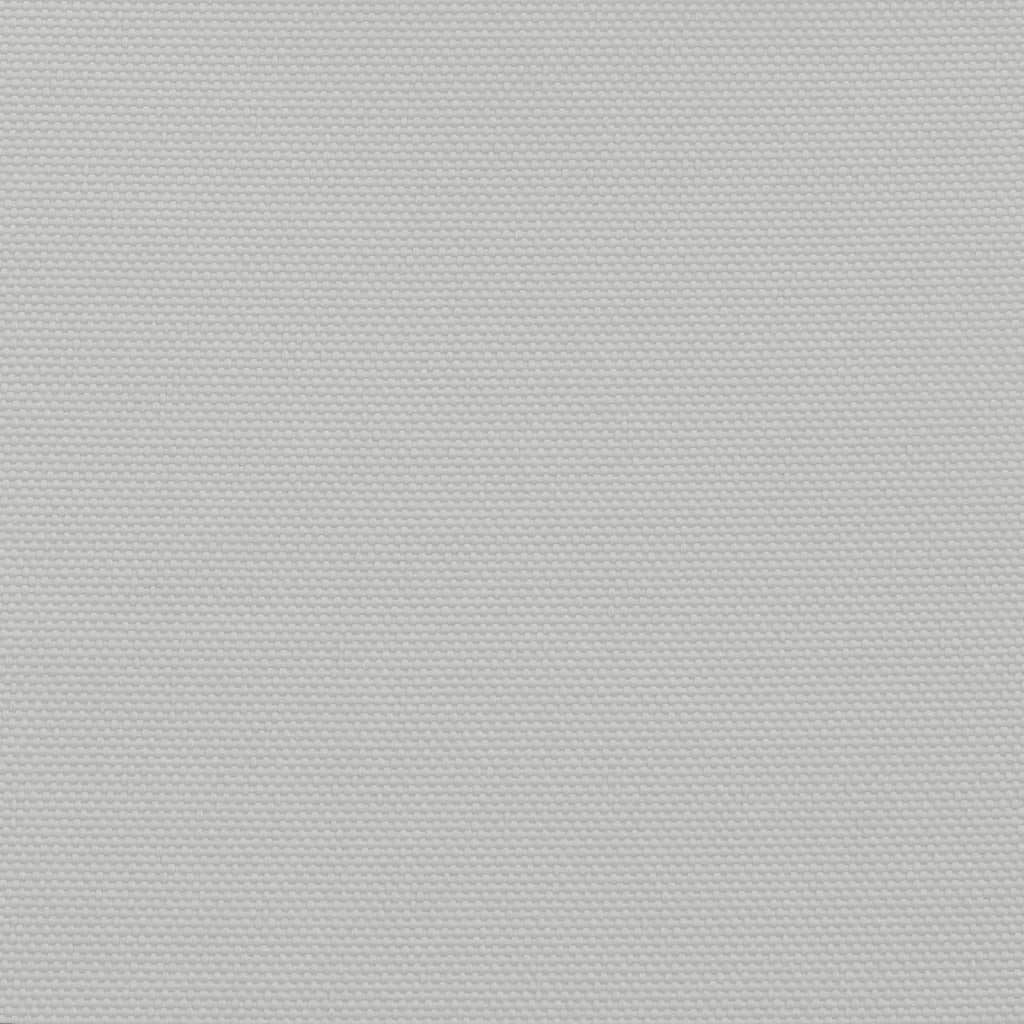 vidaXL Sonnensegel Hellgrau 3x2,5 m 100% Polyester Oxford