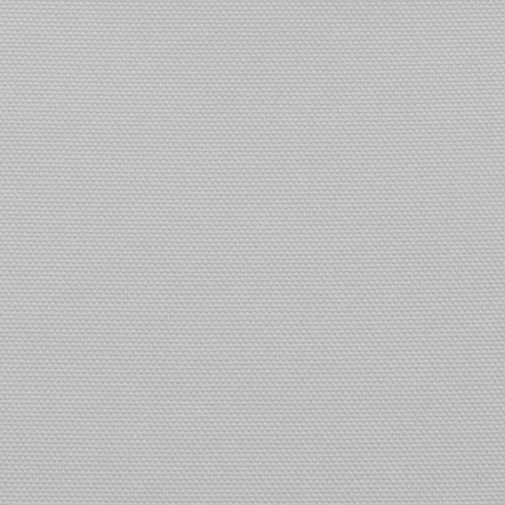 vidaXL Sonnensegel Hellgrau 7x6 m 100% Polyester Oxford