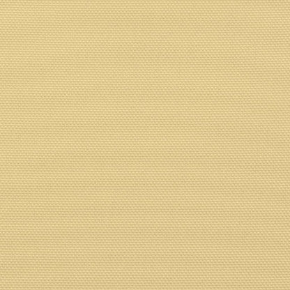 vidaXL Sonnensegel Sandfarbe 5x2,5 m 100% Polyester Oxford