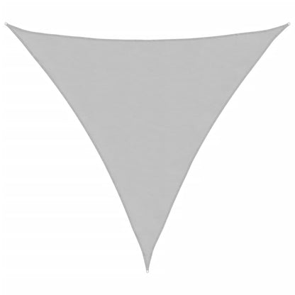 vidaXL Sonnensegel Hellgrau 3x3x3 m 100% Polyester Oxford