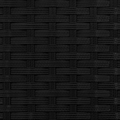 vidaXL Garten-Pflanzgefäß Schwarz 105 x 30 x 170 cm Metall