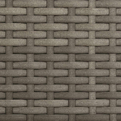 vidaXL Garten-Pflanzgefäß Grau 105 x 30 x 170 cm Metall