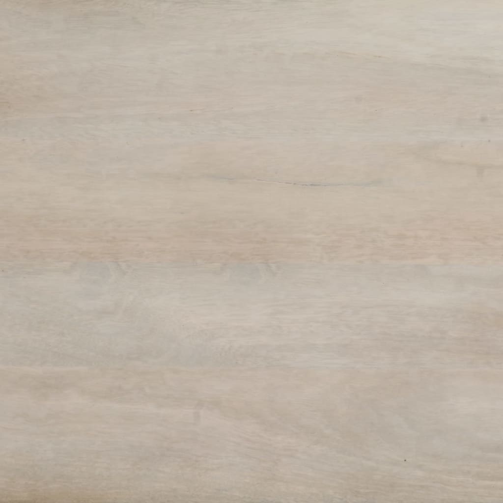 vidaXL Konsolentisch Braun 110x35x76 cm Massivholz Mango und Eisen