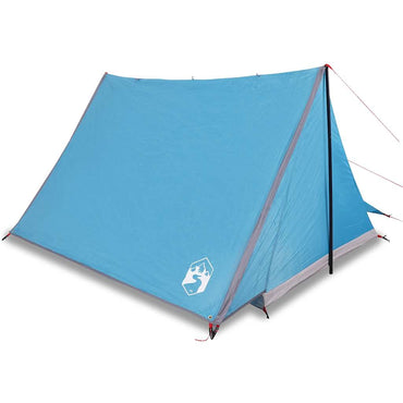 vidaXL Campingzelt 2 Personen Blau Wasserfest