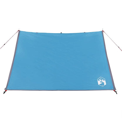 vidaXL Campingzelt 2 Personen Blau Wasserfest
