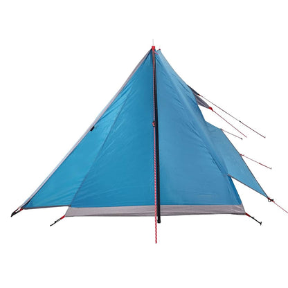 vidaXL Campingzelt 2 Personen Blau Wasserfest