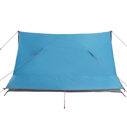 vidaXL Campingzelt 2 Personen Blau Wasserfest