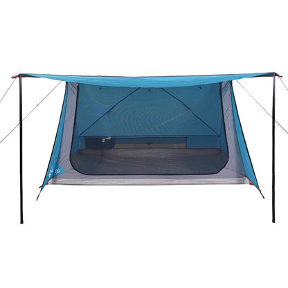 vidaXL Campingzelt 2 Personen Blau Wasserfest
