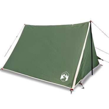 vidaXL Campingzelt 2 Personen Grün Wasserfest
