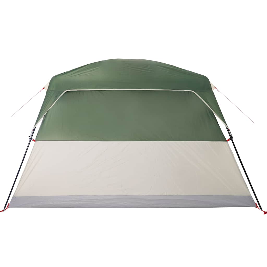 vidaXL Campingzelt 4 Personen Grün Wasserdicht