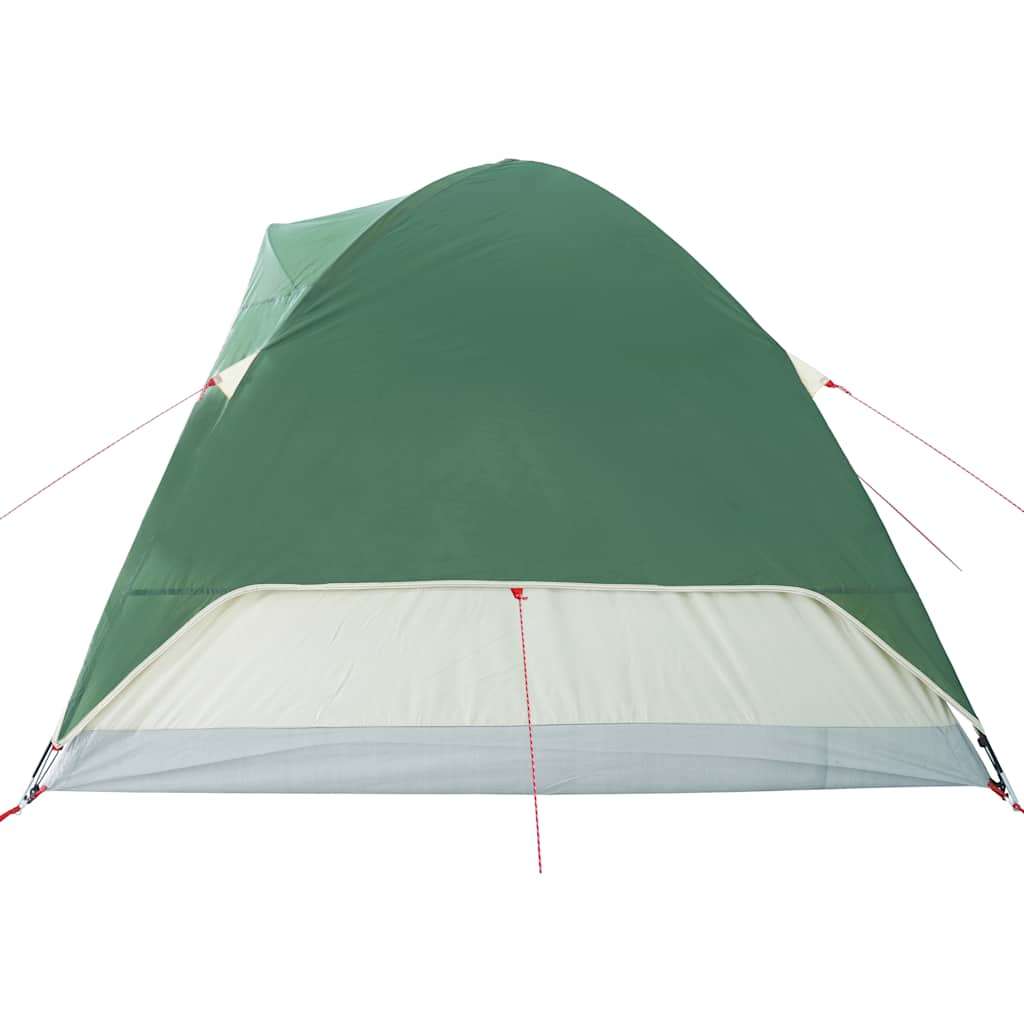 vidaXL Tente dôme familiale 6 personnes verte imperméable