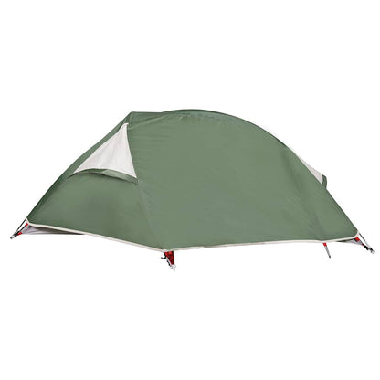 vidaXL Kuppel-Campingzelt 1 Person Grün Wasserdicht