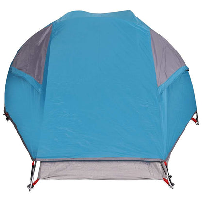 vidaXL Kuppel-Campingzelt 1 Person Blau Wasserdicht