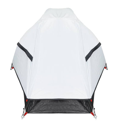 vidaXL Kuppel-Campingzelt 1 Person Weiß Verdunkelt Wasserdicht