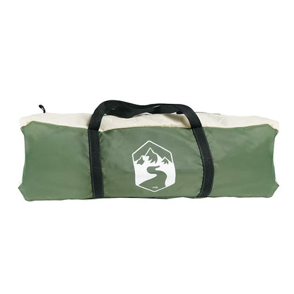 vidaXL Tipi-Familienzelt 8 Personen Grün Wasserdicht