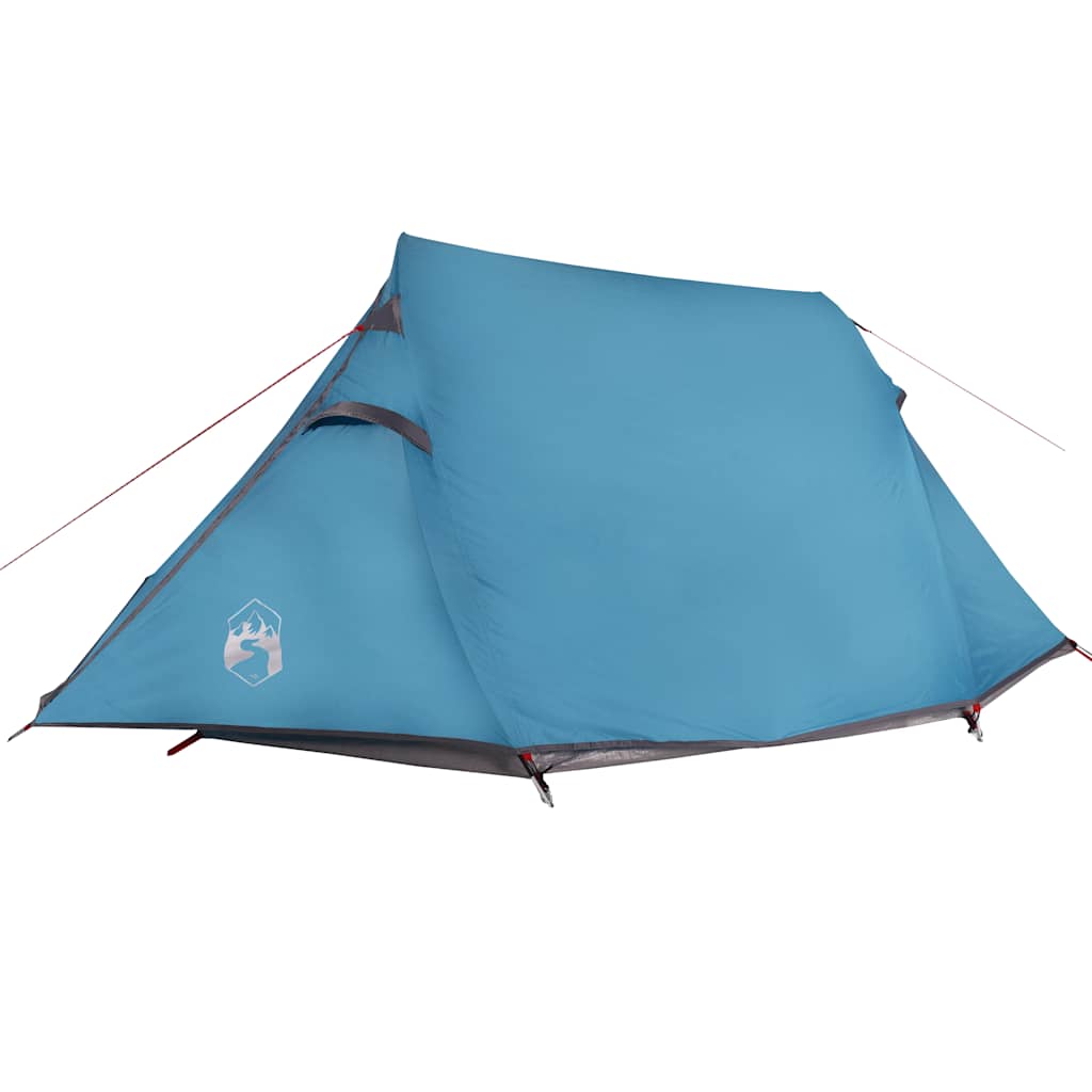 vidaXL Tunnelzelt 3 Personen Blau Wasserdicht