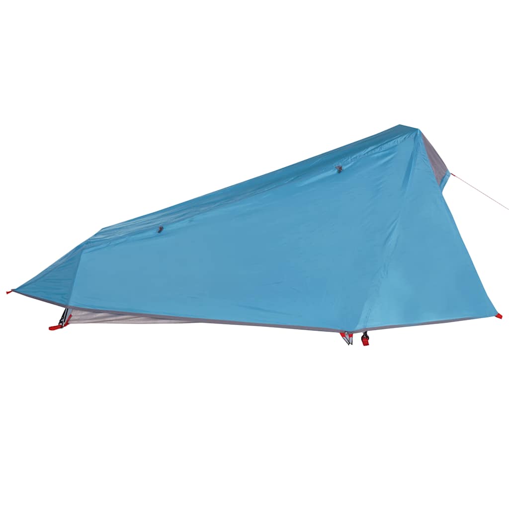 vidaXL Tunnelzelt 1 Person Blau Wasserdicht