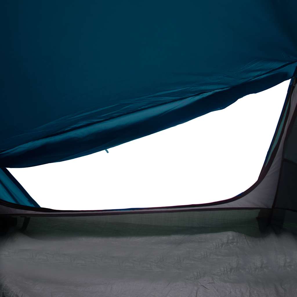 vidaXL Tunnelzelt 1 Person Blau Wasserdicht