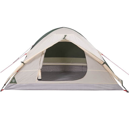 vidaXL Kuppel-Campingzelt 2 Personen Grün Wasserdicht