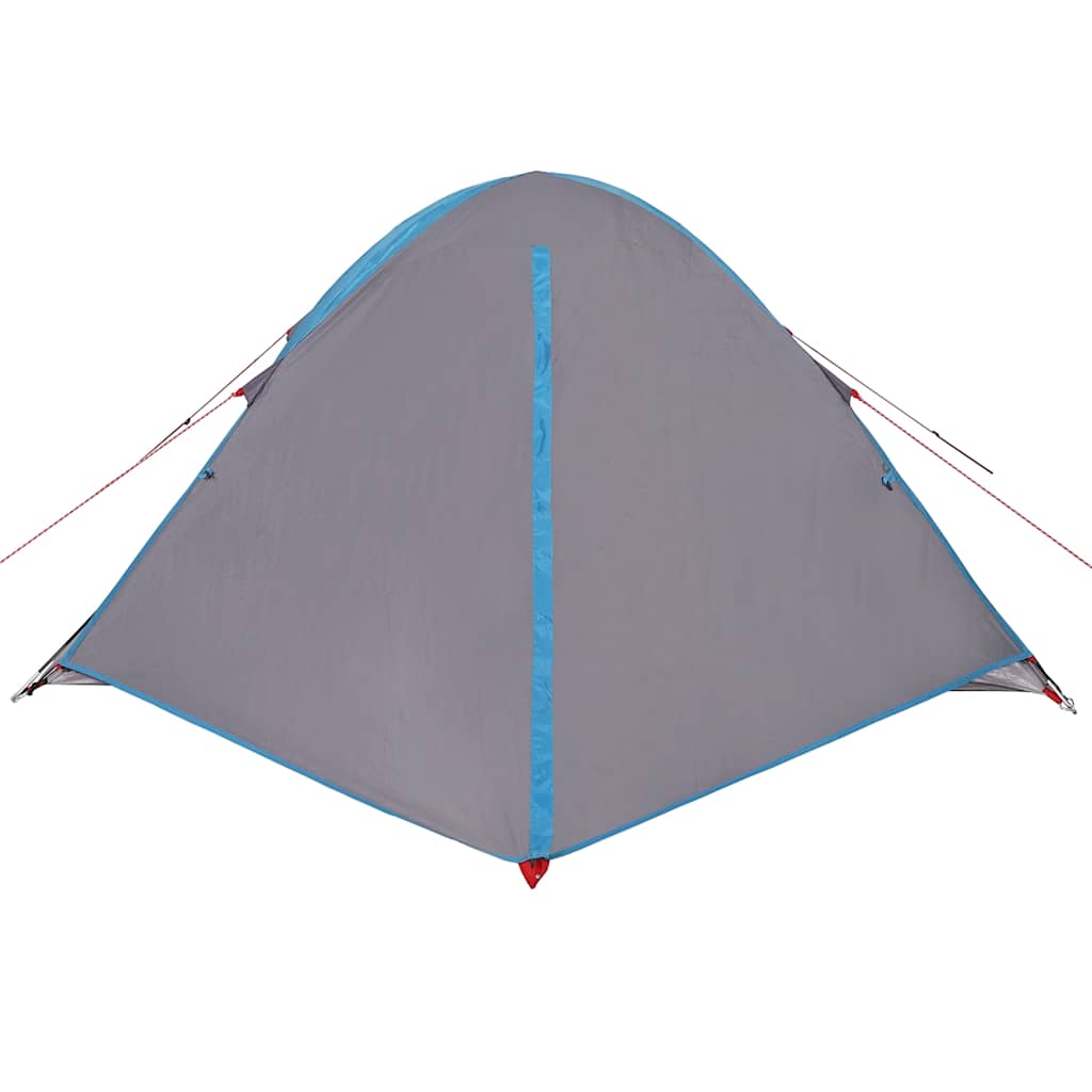 vidaXL Kuppel-Campingzelt 4 Personen Blau Wasserdicht