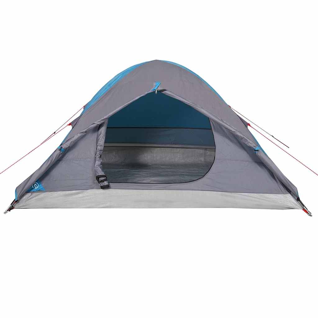 vidaXL Kuppel-Campingzelt 4 Personen Blau Wasserdicht